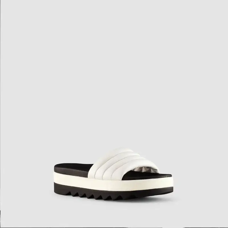 Cougar - Prato White Sandal