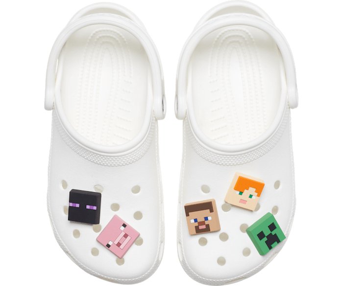 Crocs Jibbitz Minecraft 5 Pack Charms