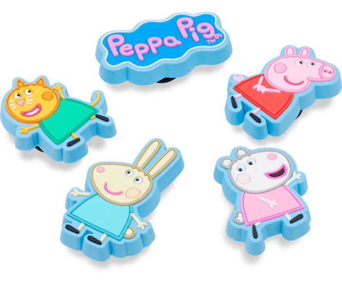 Crocs Jibbitz Peppa Pig 5 Pack Charms