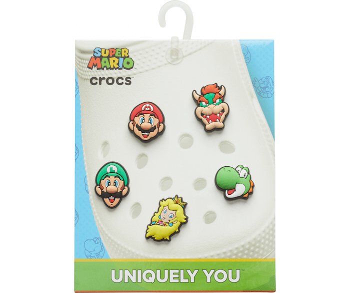 Crocs Jibbitz Super Mario 5 Pack Charms