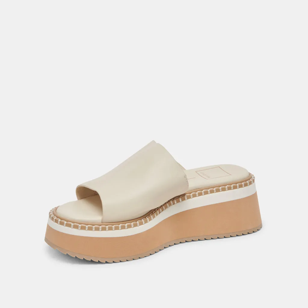 DARCEL SANDALS IVORY LEATHER– Dolce Vita 6946749907010