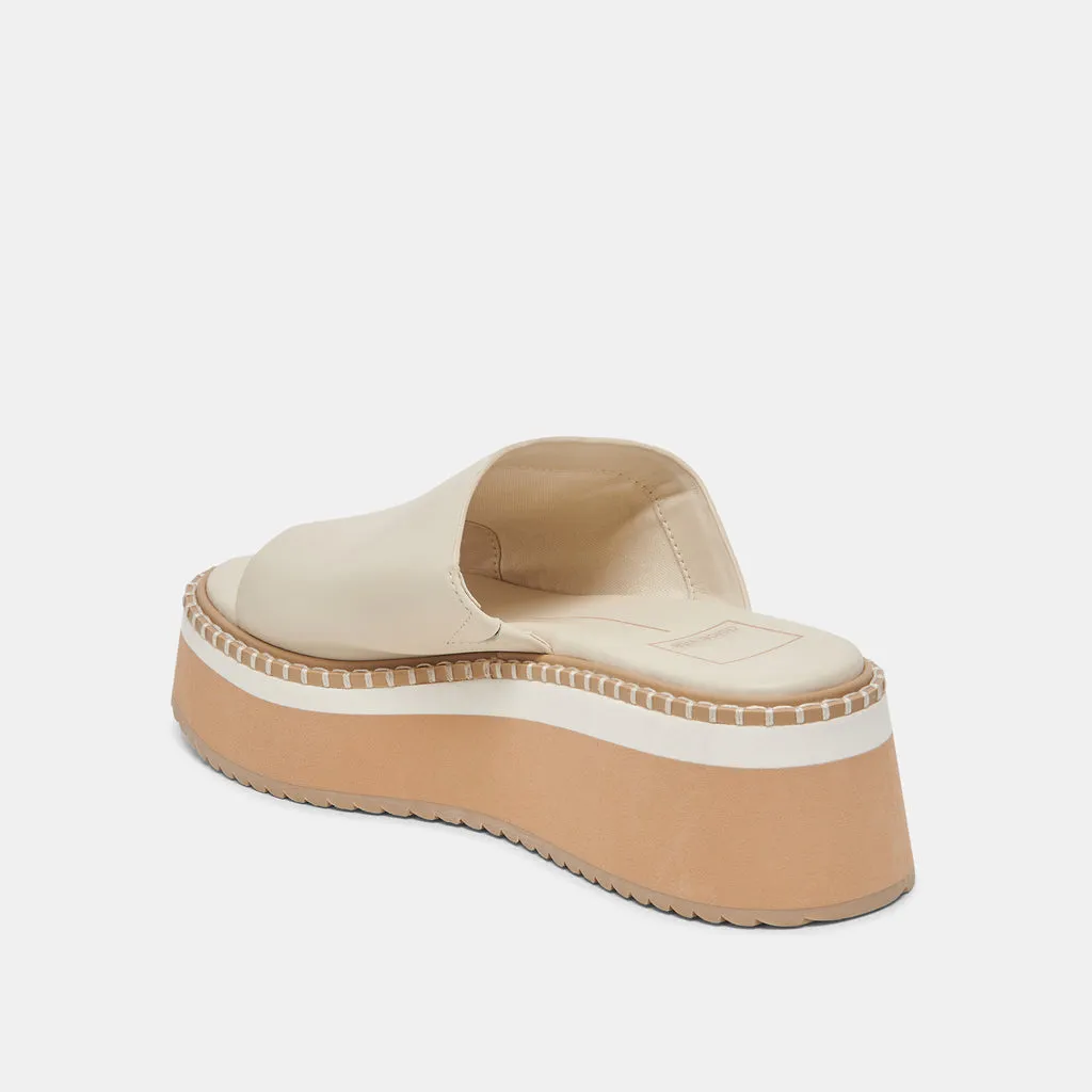 DARCEL SANDALS IVORY LEATHER– Dolce Vita 6946749907010