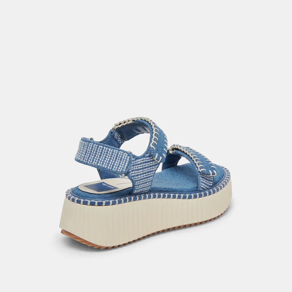 DEBRA SANDALS BLUE DENIM– Dolce Vita 6940496232514