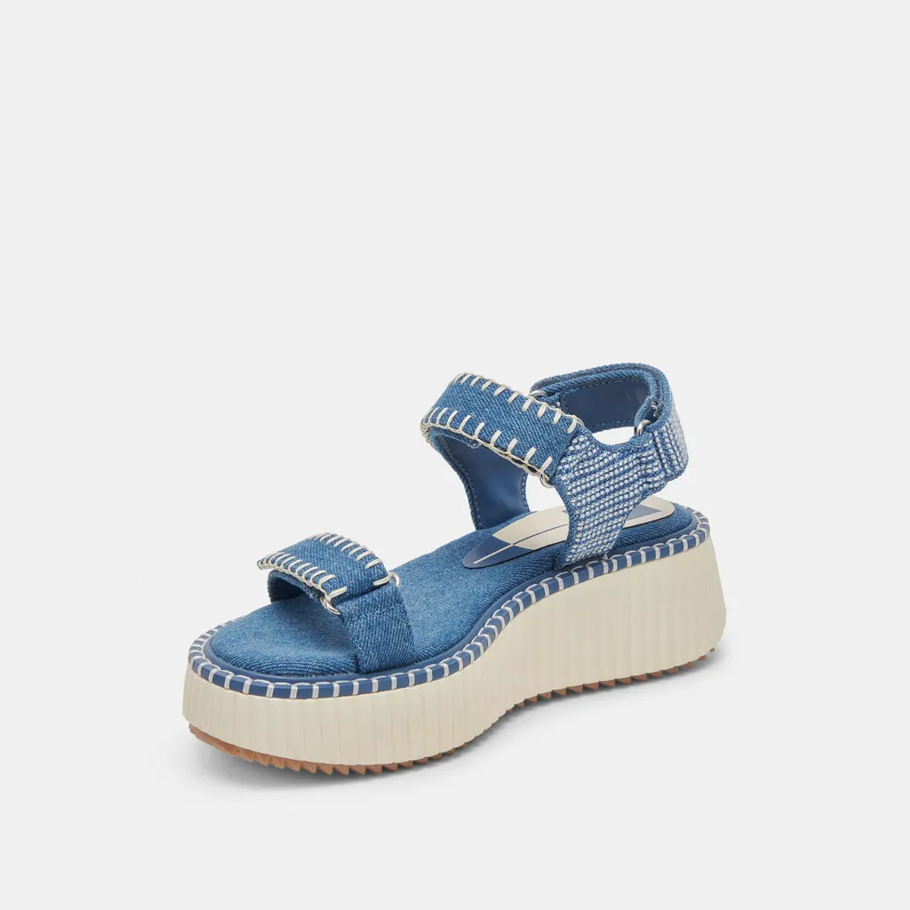 DEBRA SANDALS BLUE DENIM– Dolce Vita 6940496232514