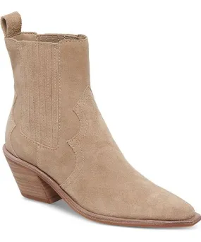 Dolce Vita Senna Womens Suede Round Toe Cowboy