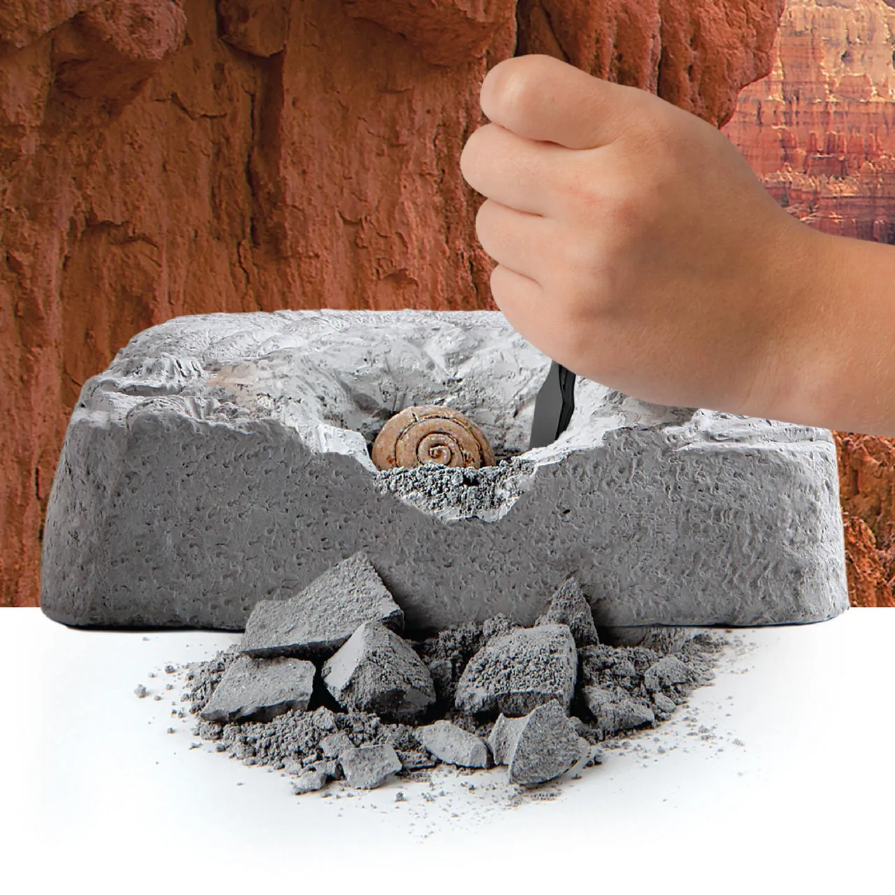 FAO SCHWARZ Discovery Mindblown Fossil Dig Set - Multi