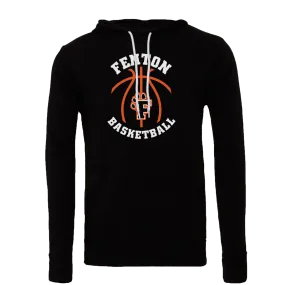 Fenton Basketball - Black - Sponge Hoodie