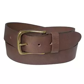 Grizzly 38mm Buffalo Grain Belt w/A. Nickel - Brown