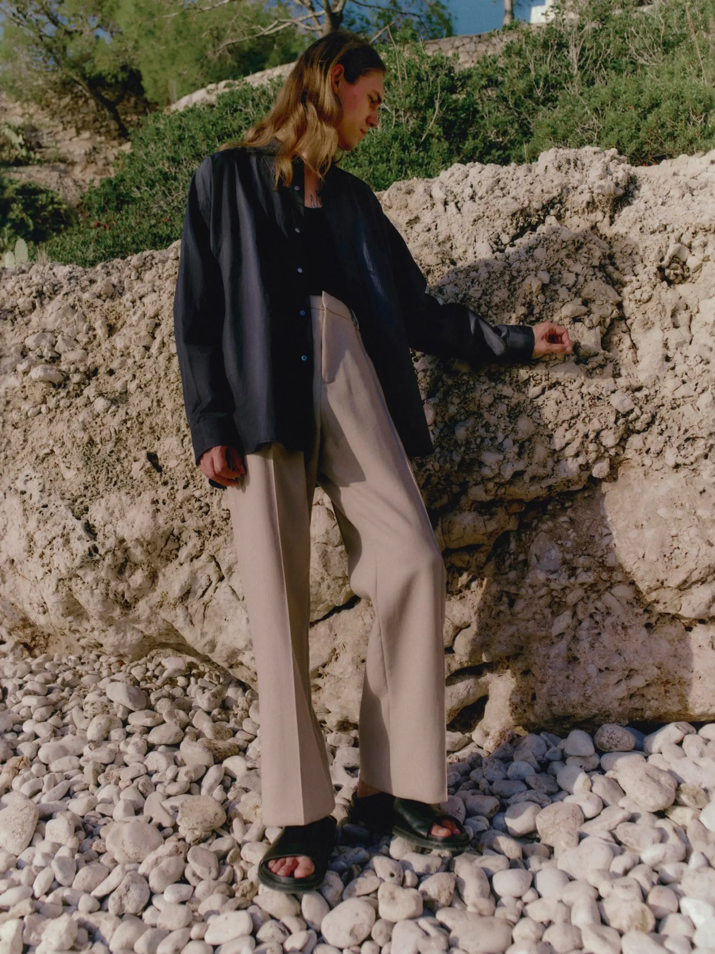 Highway Pant in Plaster