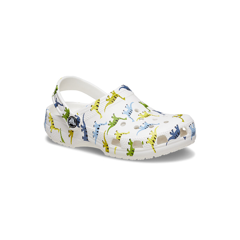 Kid's Preschool Classic Print Clog Dinosaur