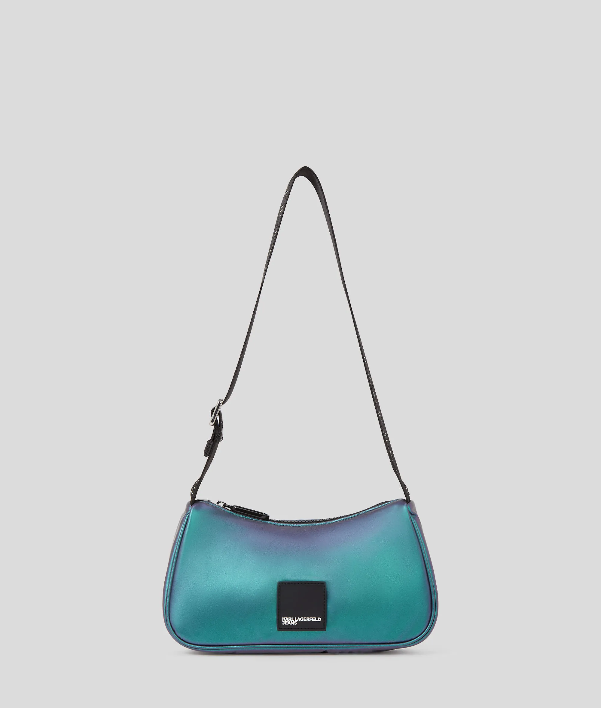 KL Jeans, Klj Ubran Nylon Iridescent Shoulder Bag, Woman, Iridiscent/Mermaid, Size: One size