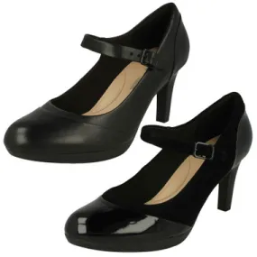 Ladies Clarks Mary Jane Styled Court Shoe Adriel Carla