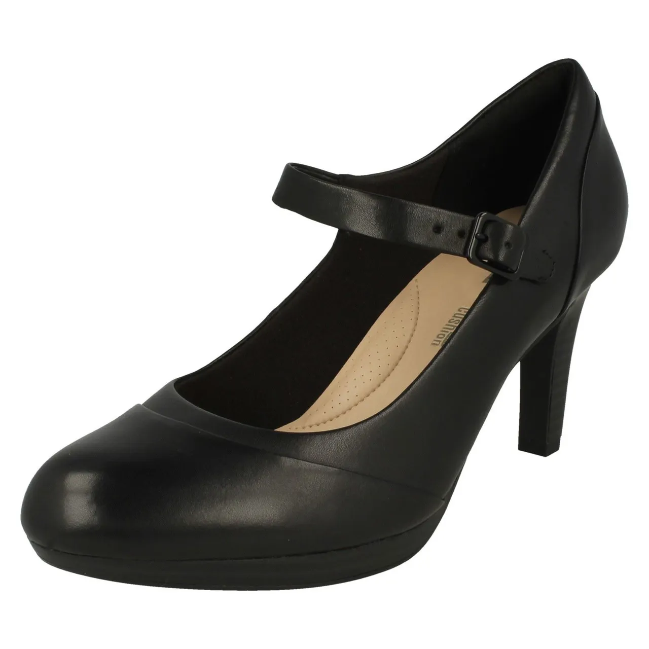 Ladies Clarks Mary Jane Styled Court Shoe Adriel Carla