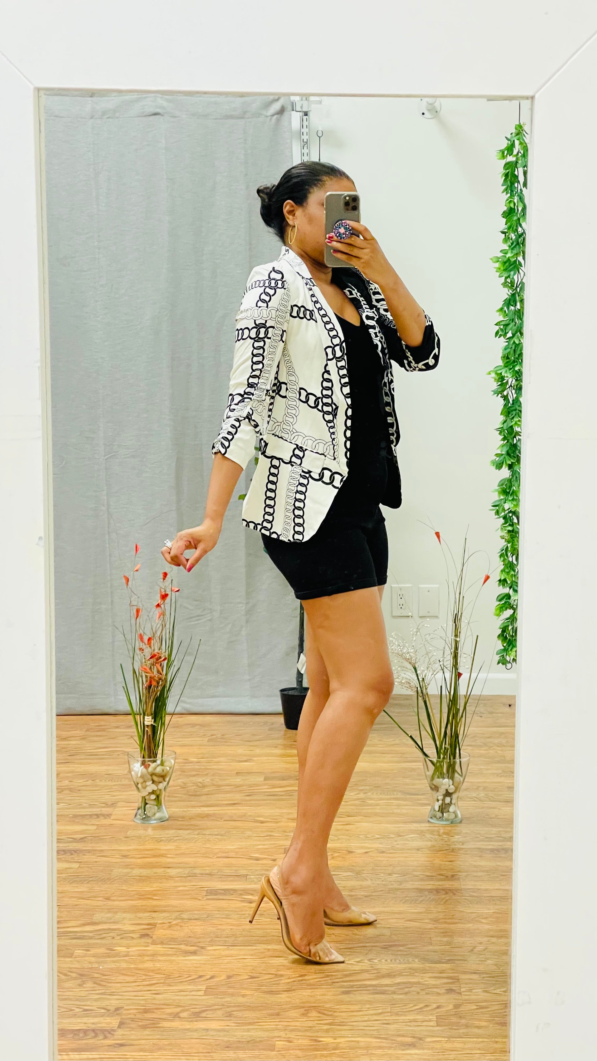 Lillian printed blazer