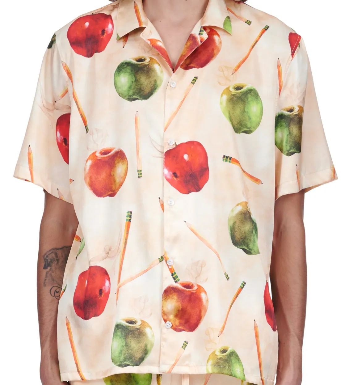 NAHMIAS - Apple Silk S/S Button Down