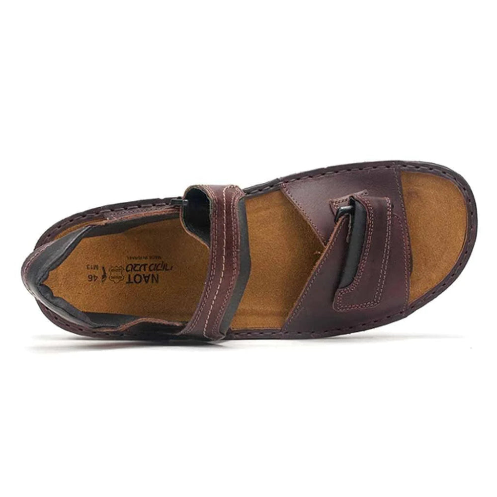 Naot Men's Lappland Adjustable Sandal - Buffalo Leather