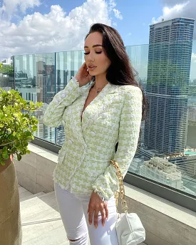 Shalia Green Blazer