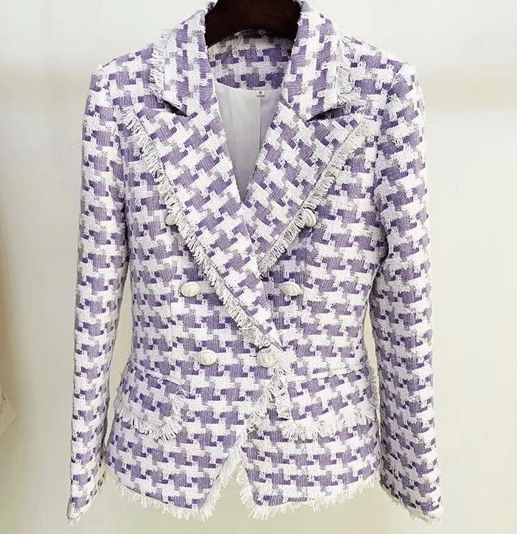 Shalia Purple Blazer