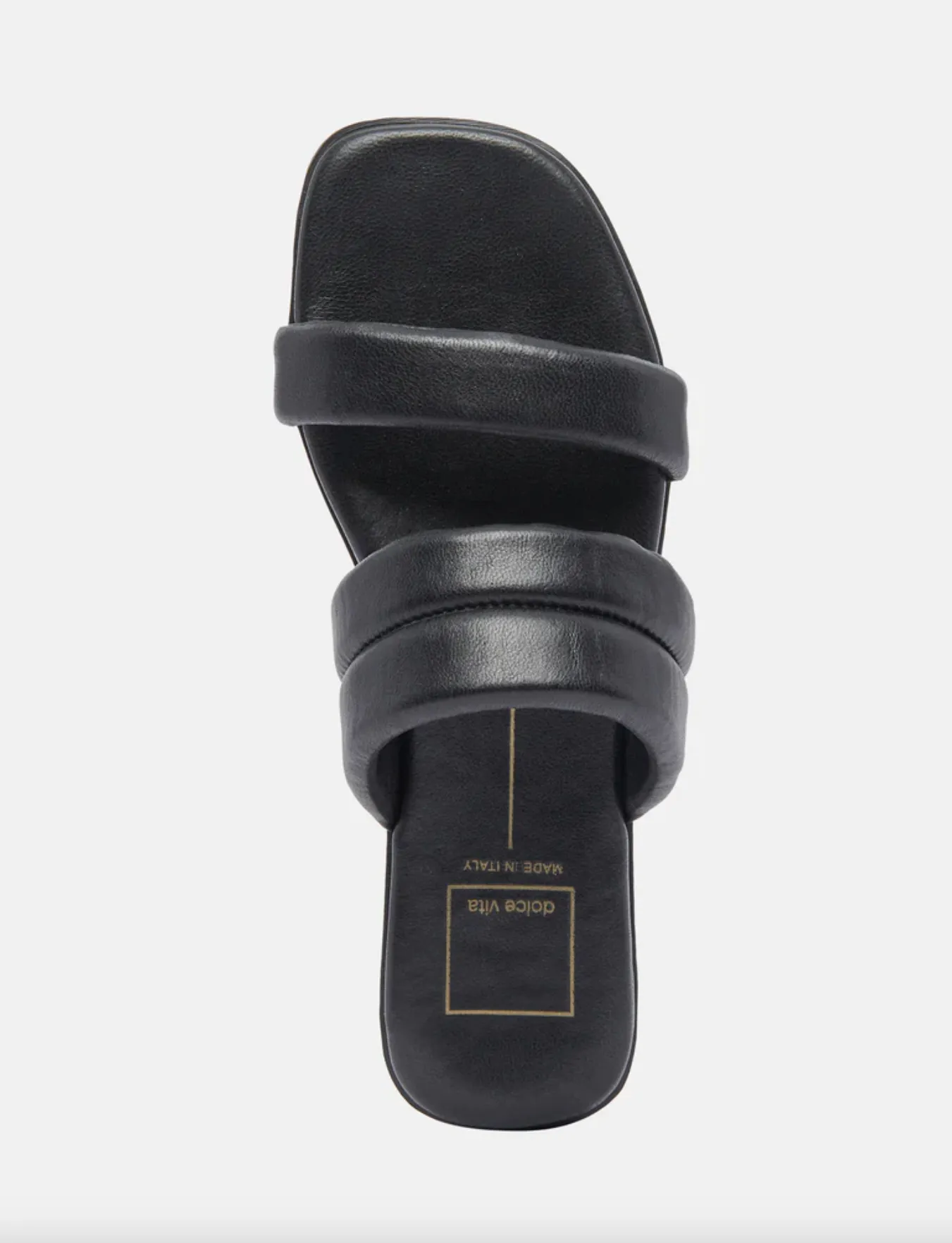 The Adore Sandal by Dolce Vita - Black Leather