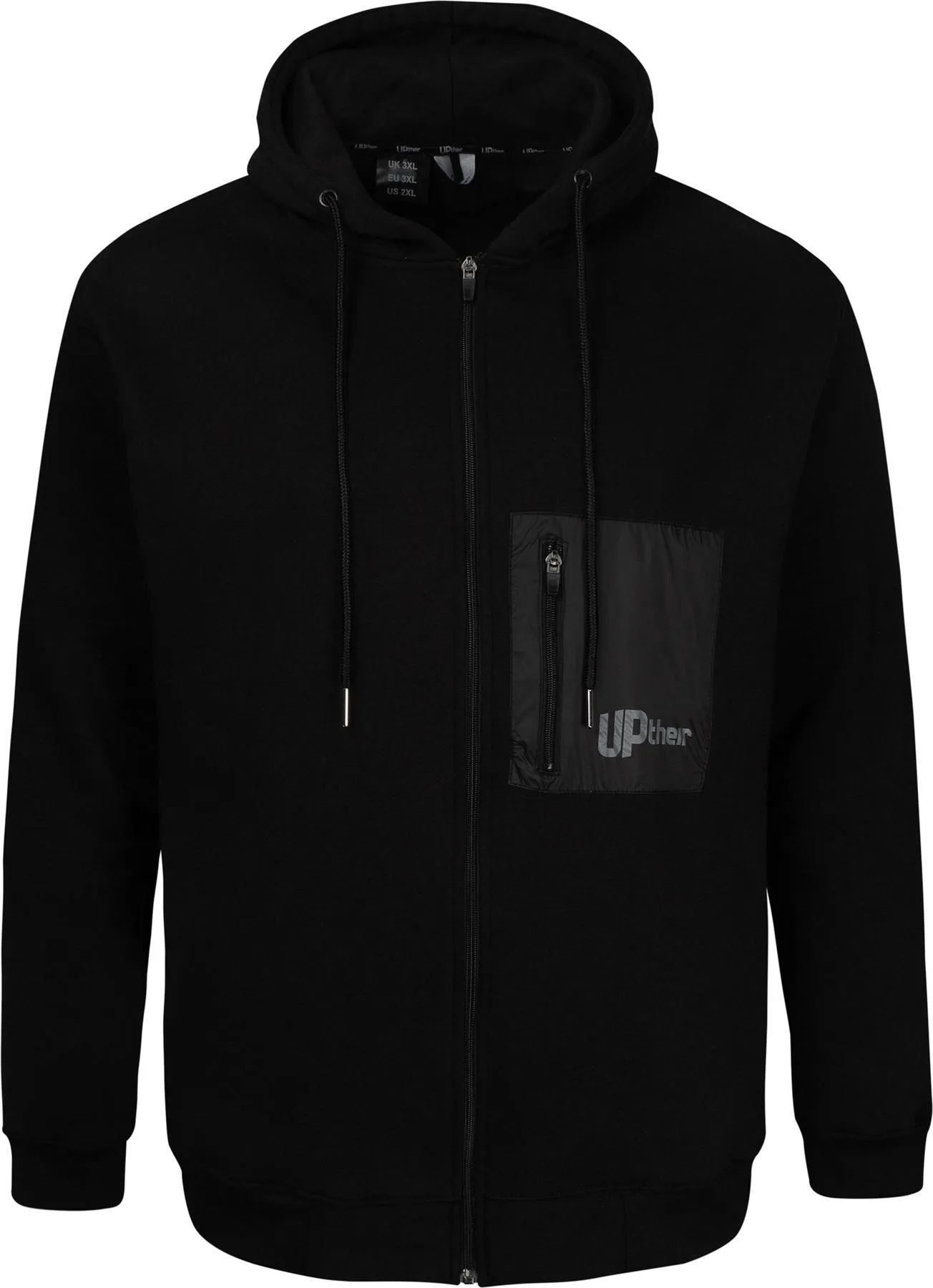 Uptheir Daze Zip Hoody - Black