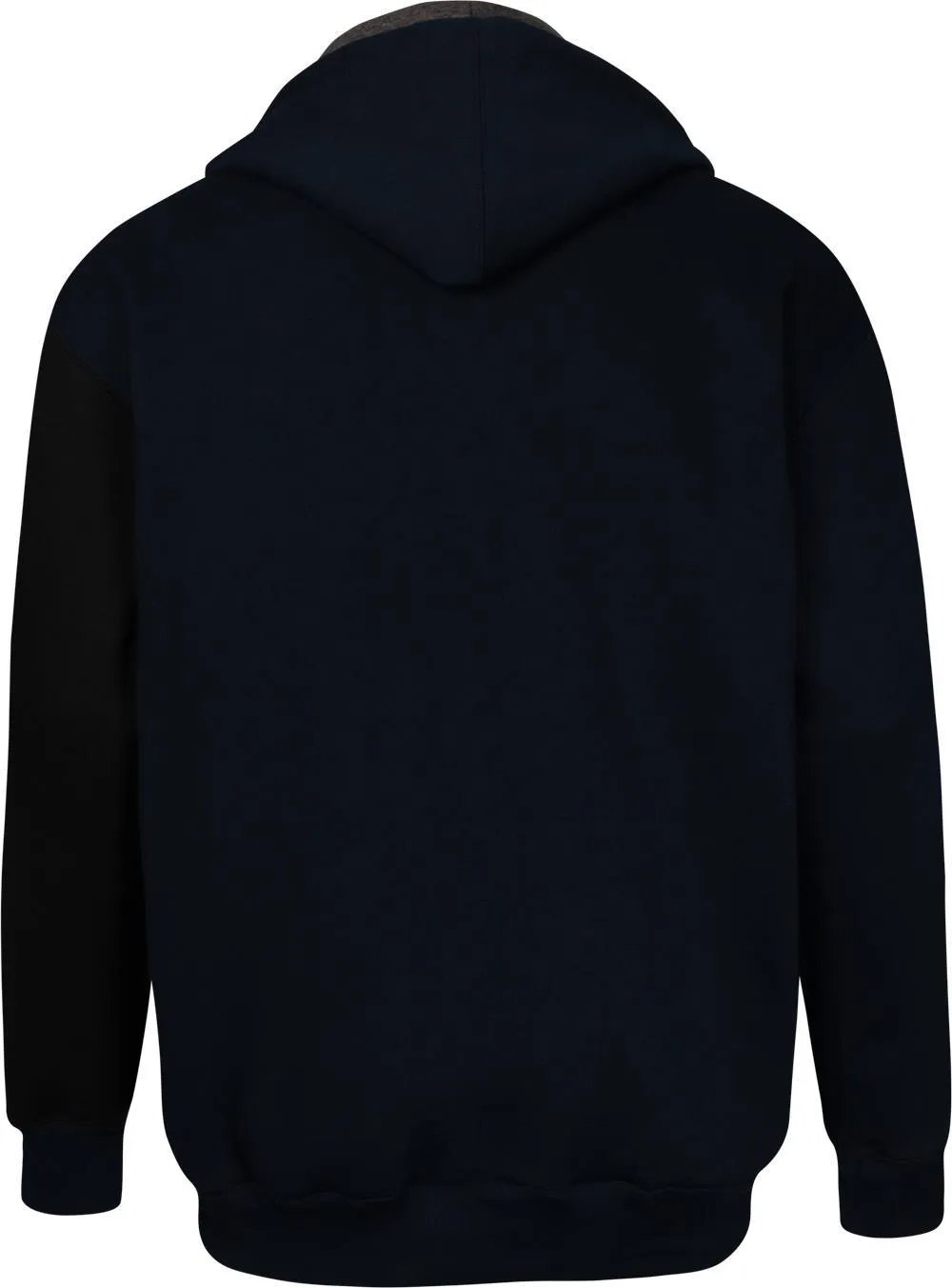 Uptheir Earth Cut & Sew Zip Hoody - Navy Black