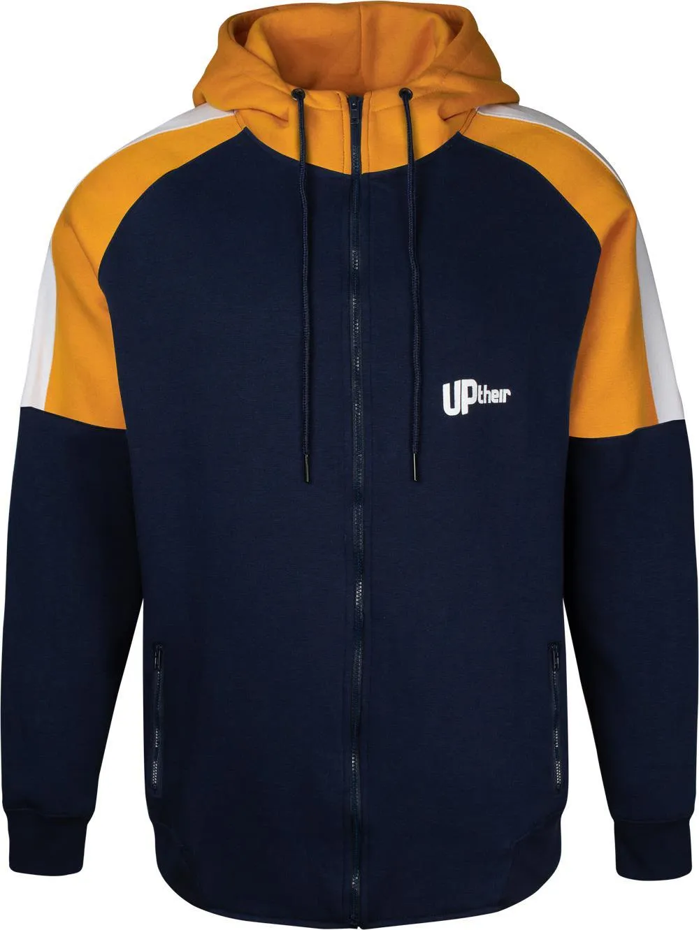 Uptheir Lightning Hoody - Navy Yellow