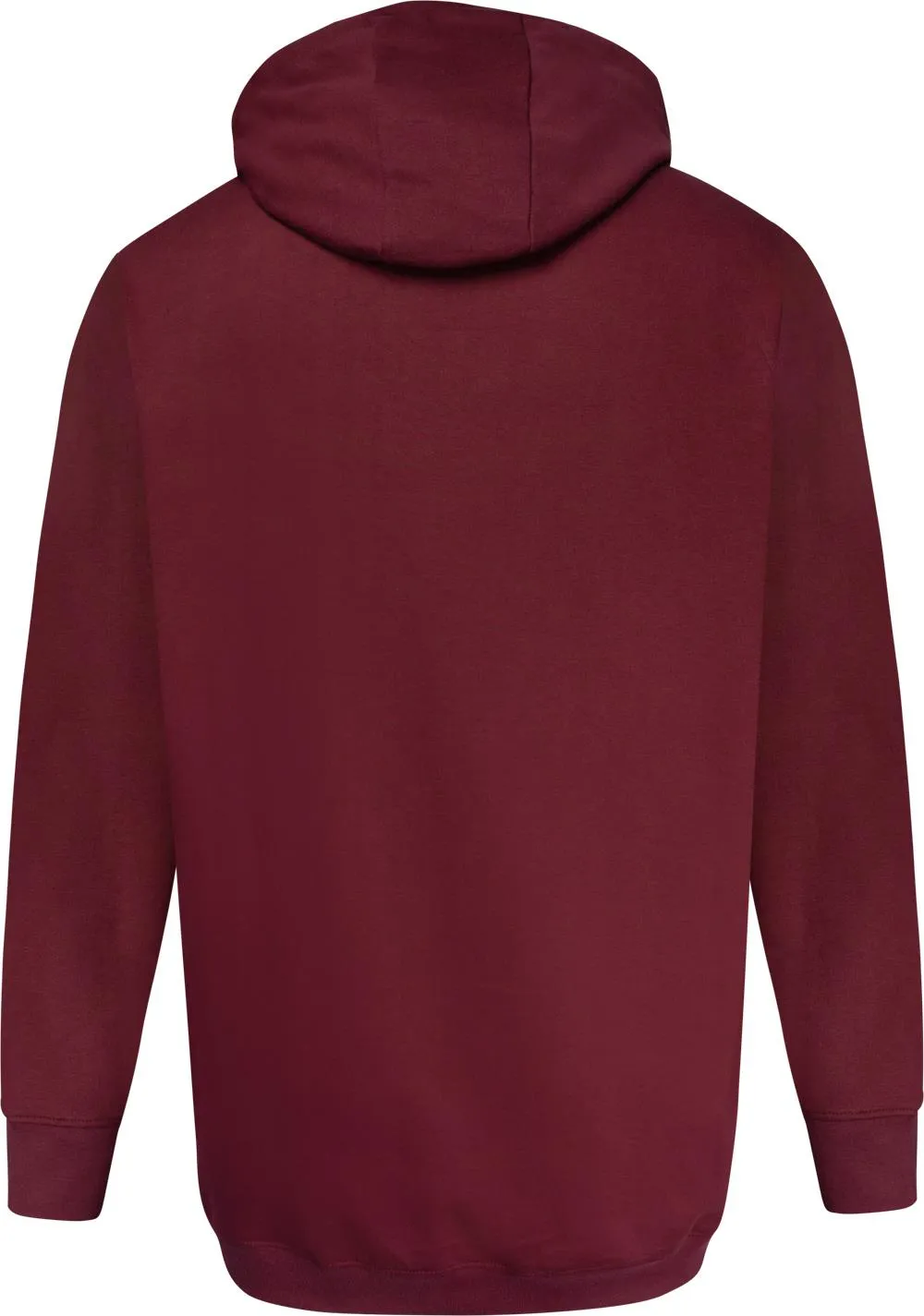 Uptheir Ville Contrast Hood Lining Hoody - Burgundy