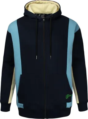 Uptheir Vulcan Stylish Zip Hoody - Navy Sky