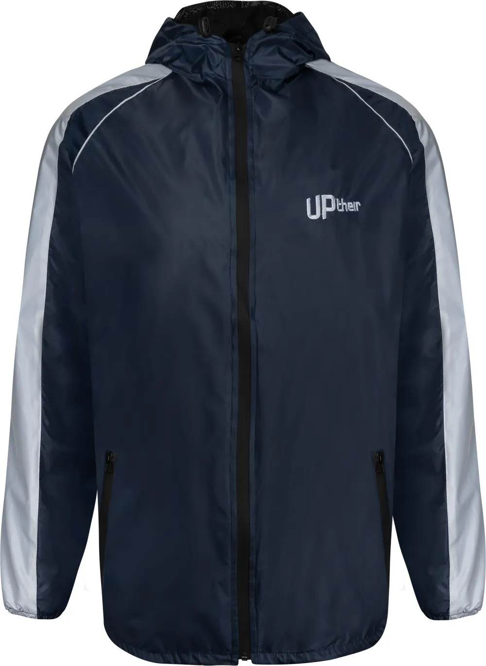 Uptheir Waterloo Waterproof Hooded Jacket - Navy